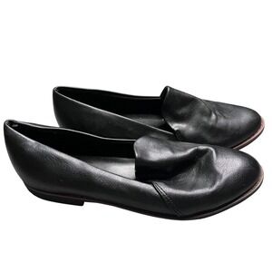 Indigo Rd Black Pointed Toe Loafers Women's Size 7W Wide